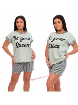 Хлопковая пижама -26